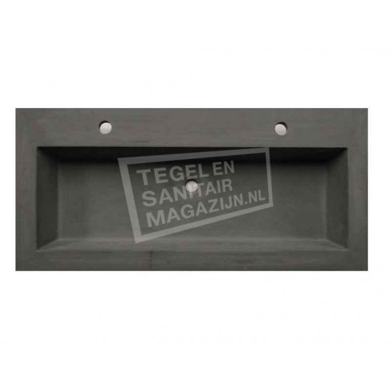 parfum Bully Knooppunt Sanilux Wastafel van beton 100 cm 1 Kraangat - TSM