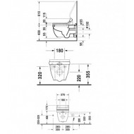 Duravit Starck 3 - Diepspoel (36x40x62)