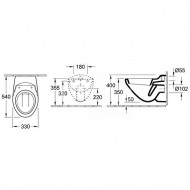 Villeroy & Boch Omnia Vita - Diepspoel (33x35x54)