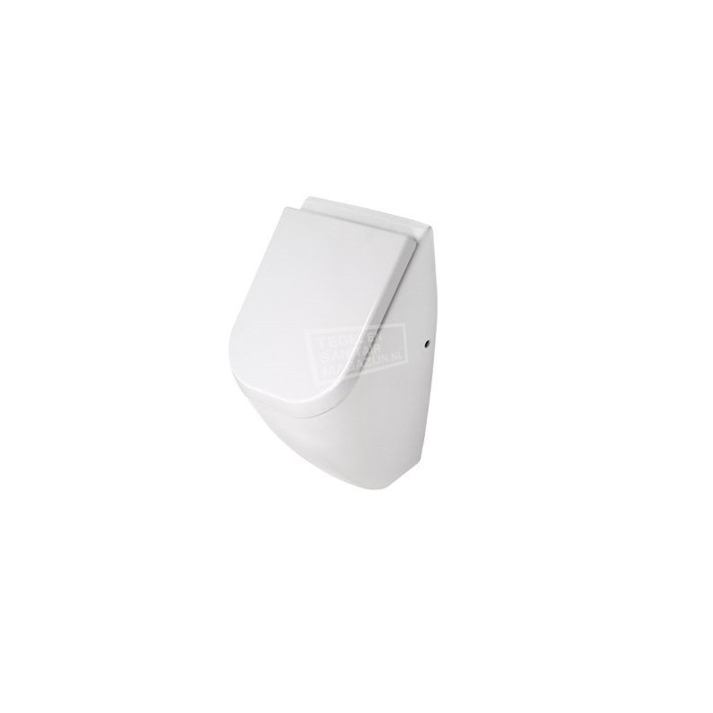 Plieger Pure Wandurinoir met deksel Wit (30x56x32) (achterinlaat) Plieger Pure Wandurinoir met deksel Wit (30x56x32) (achterinlaat)