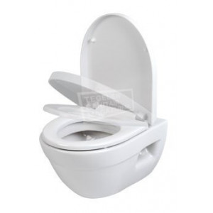 Plieger Edge Wandcloset PACK Wit (incl. softclose toiletzitting) (36x40x55)