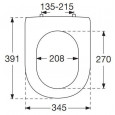 Villeroy & Boch Subway 2.0 softclose toiletzitting wit