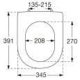 Villeroy & Boch Subway 2.0 softclose toiletzitting wit
