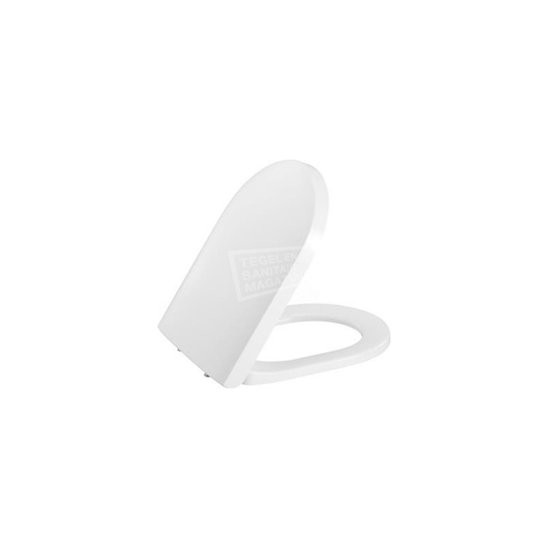 Pressalit Tivoli Soft D softclose toiletzitting wit Pressalit Tivoli Soft D softclose toiletzitting wit