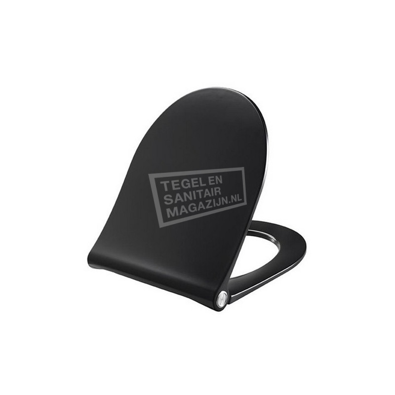 Pressalit Sway D toiletzitting zwart Pressalit Sway D toiletzitting zwart