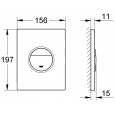 Grohe Nova Cosmopolitan bedieningsplaat Wit