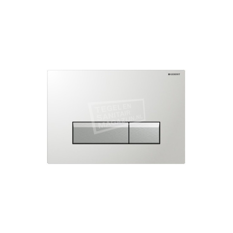 Geberit Sigma 40 bedieningsplaat voor UP320 Wit