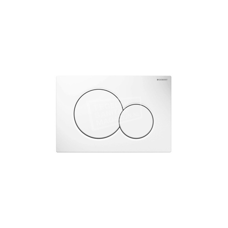 Geberit Sigma 01 bedieningsplaat voor UP300, UP320, UP700 & UP 720 Alpine wit Geberit Sigma 01 bedieningsplaat voor UP300, UP320, UP700 & UP 720 Alpine wit