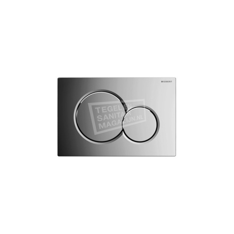 Geberit Sigma 01 bedieningsplaat voor UP300, UP320, UP700 & UP 720 Chroom Geberit Sigma 01 bedieningsplaat voor UP300, UP320, UP700 & UP 720 Chroom