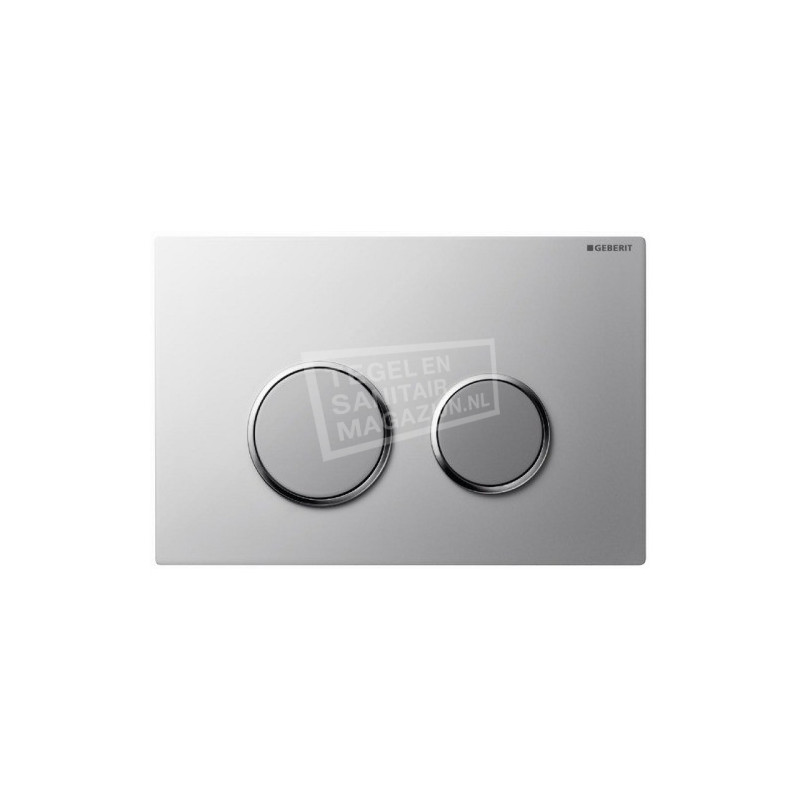 Geberit Sigma 20 bedieningsplaat voor UP300, UP320, UP700 & UP 720 Glans-Chroom Geberit Sigma 20 bedieningsplaat voor UP300, UP320, UP700 & UP 720 Glans-Chroom