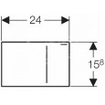 Geberit Sigma 70 bedieningsplaat voor UP700 & UP720 Wit