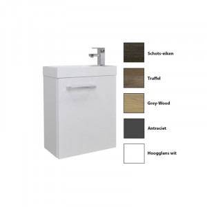 Toiletmeubelset Q40 grey-wood