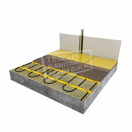 MAGNUM Mat 2,5 m2 elektrische vloerverwarming met klokthermostaat
