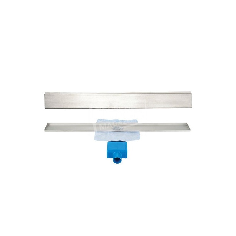 Aqualux Davenport 90 cm zonder flens met designrooster Aqualux Davenport 90 cm zonder flens met designrooster