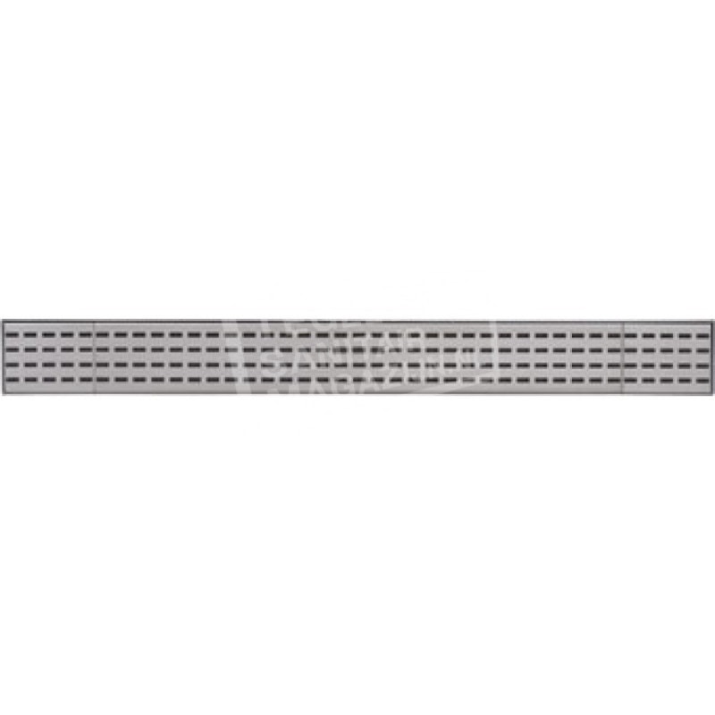 Plieger Start kunststof afvoergoot met 3 rvs platen 78.5x8.6x3cm zij uitloop 40/50mm Plieger Start kunststof afvoergoot met 3 rvs platen 78.5x8.6x3cm zij uitloop 40/50mm