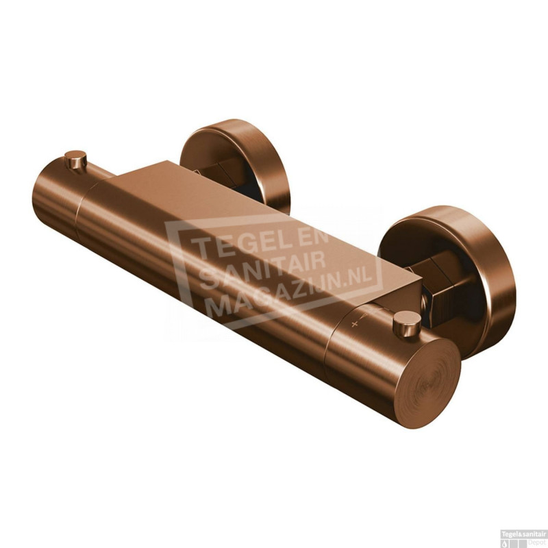 Opbouw Douchekraan Brauer Copper Thermostatisch Koper
