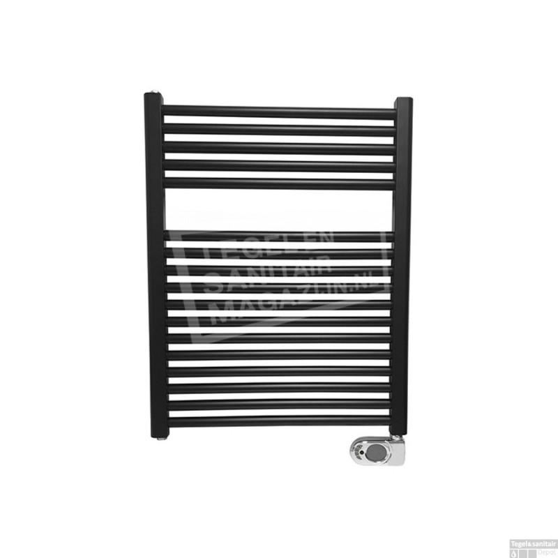 Elektrische Sierradiator Wiesbaden Elara 76.6x60 cm Mat Zwart