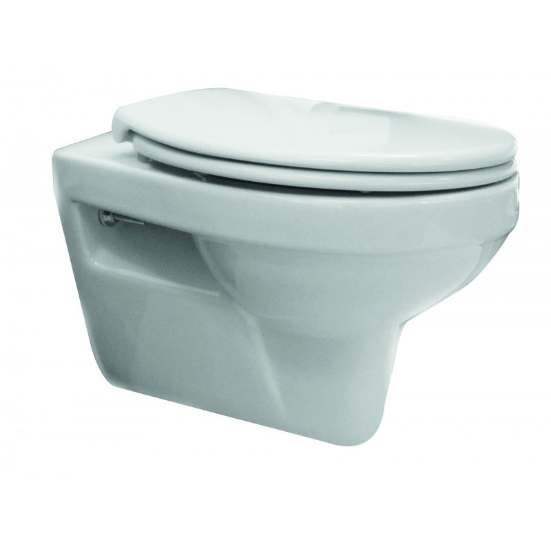 Toiletpot Trevi Rimless Diepspoel Wit met Toiletbril