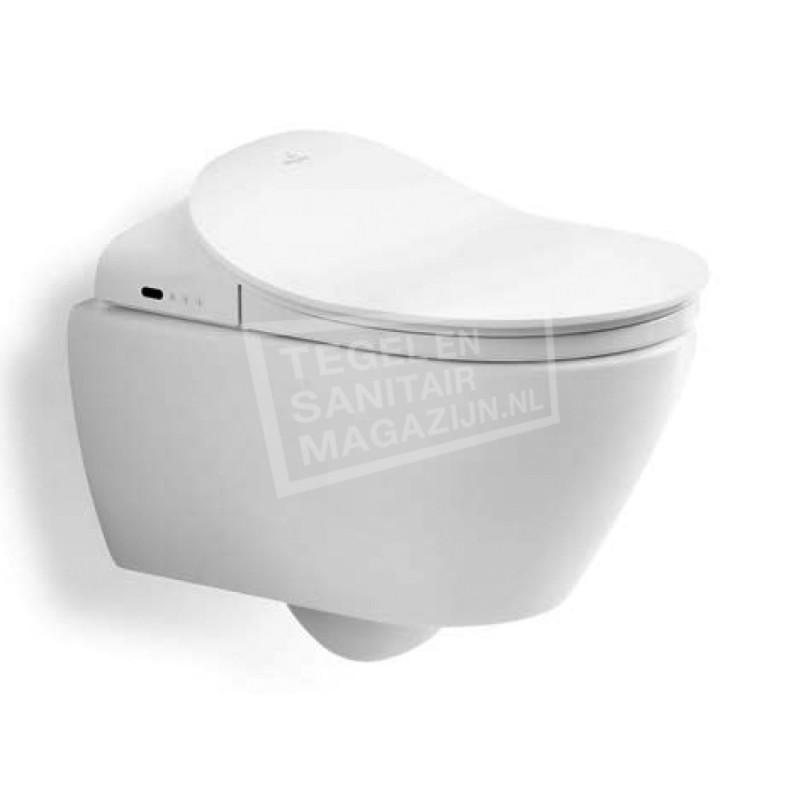 Villeroy & Boch ViClean Subway 2.0 Wandcloset Ceramicplus Direct Flush Met ViClean Closetzitting Wit Villeroy & Boch ViClean Subway 2.0 Wandcloset Ceramicplus Direct Flush Met ViClean Closetzitting Wit