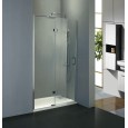 Beuhmer Mauer Draaideur (80x200 cm) Chroom 6 mm Dik Helder Glas