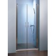 Sanilux 2-Lux Pendeldeur met profiel (80x200 cm) Aluminium 6 mm Dik Helder Glas