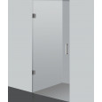 Sanilux Standard Draaideur zonder profiel (70x200 cm) Chroom 8 mm Dik Helder Glas